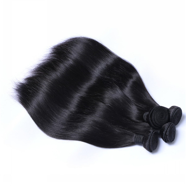 Different types of unprocessed virgin straight hair extensions WJ038